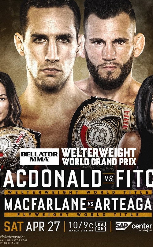 Movie poster for Bellator 220: MacDonald vs. Fitch (2019)