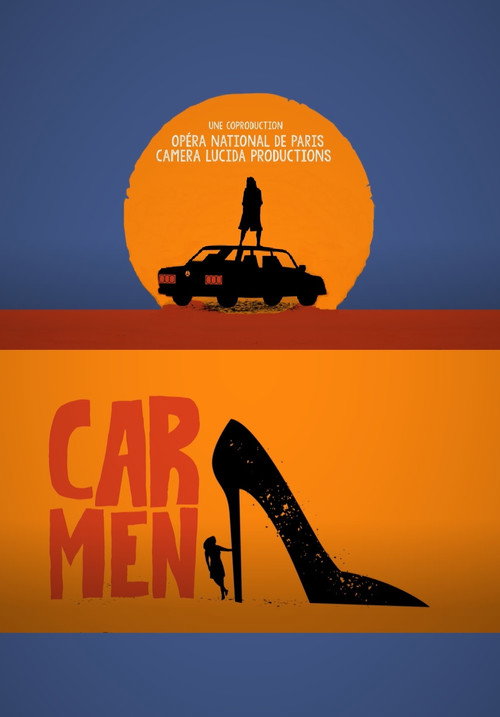 Movie poster for Carmen - Opéra National de Paris (2017)