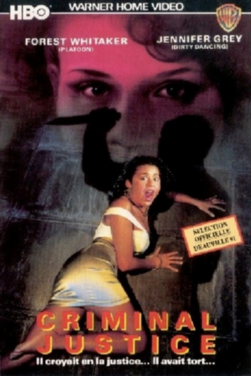 Movie poster for Criminal Justice (1990)