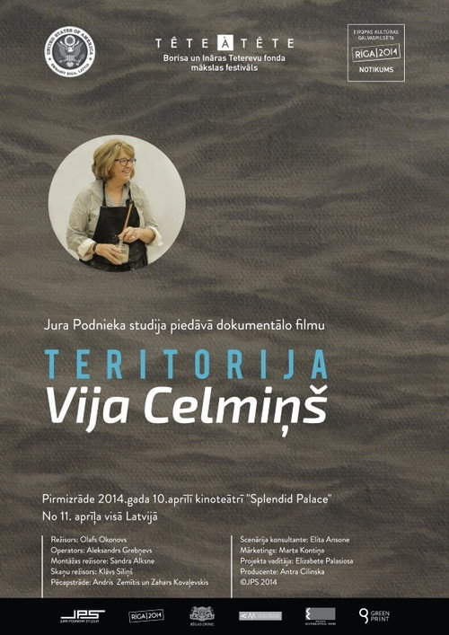 Movie poster for Territory Vija Celmiņš (2014)