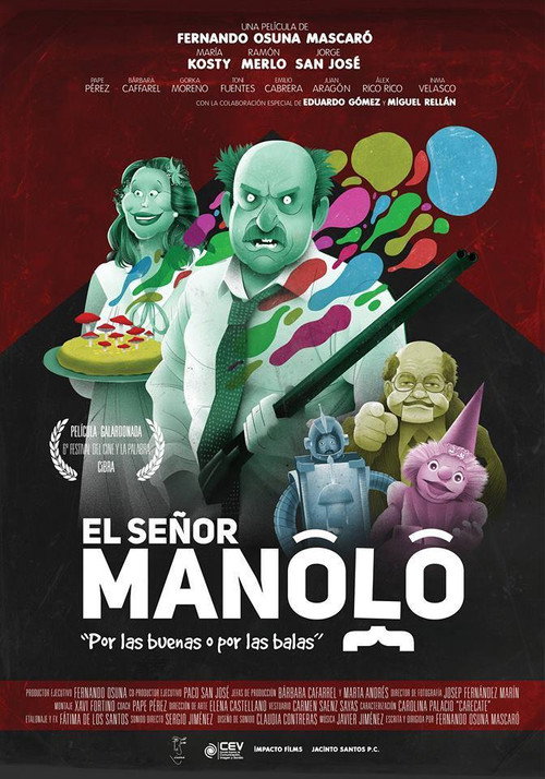 Movie poster for El Señor Manolo (2014)
