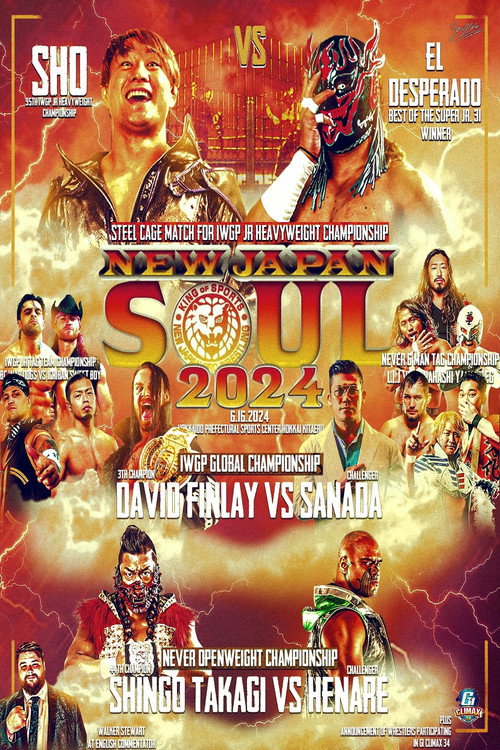 Movie poster for NJPW New Japan Soul 2024: Day 4 (2024)