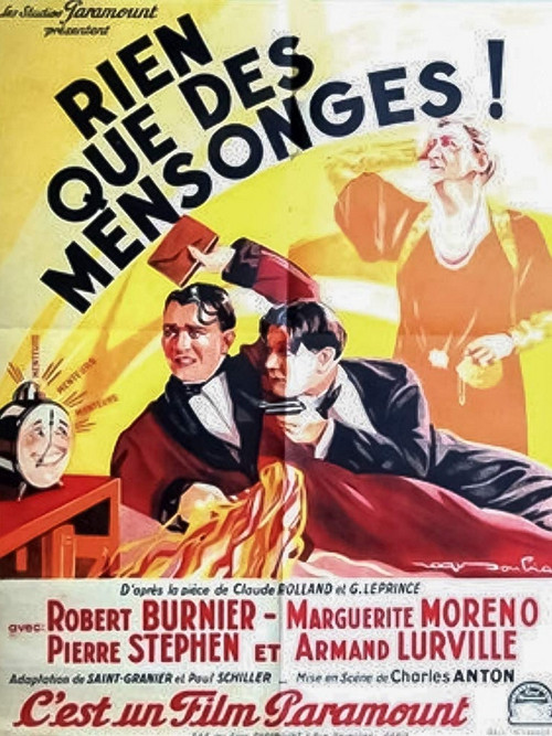 Movie poster for Nothing But Lies (1933)