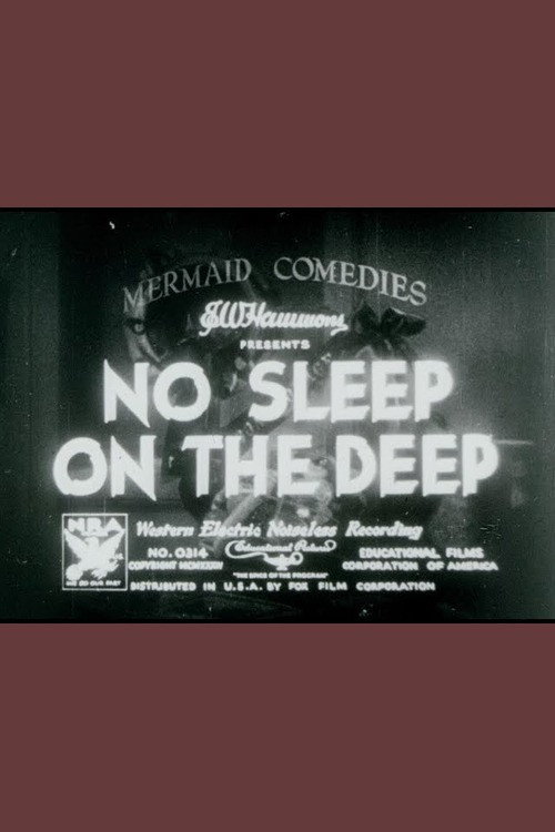 Movie poster for No Sleep on the Deep (1934)