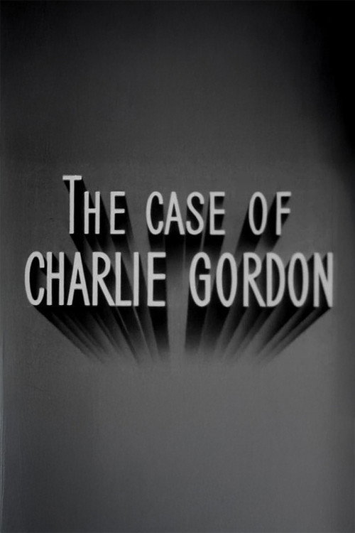Movie poster for The Case of Charlie Gordon (1939)