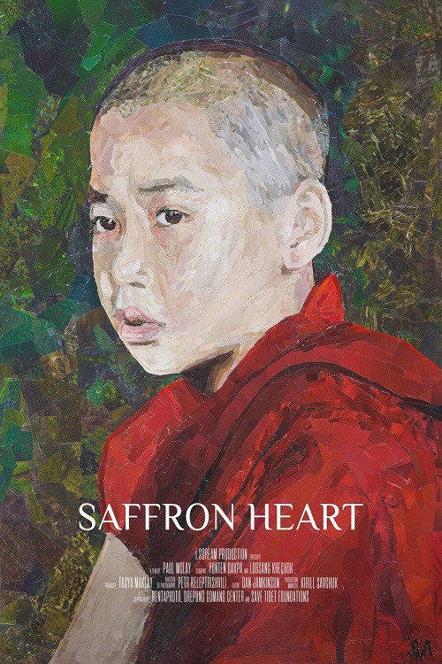 Movie poster for Saffron Heart (2019)