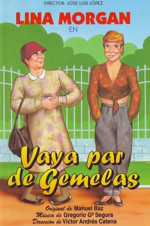 Movie poster for Vaya par de gemelas (1983)