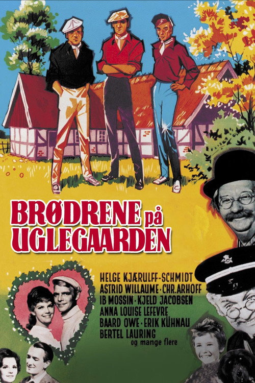 Movie poster for Brødrene på Uglegaarden (1967)