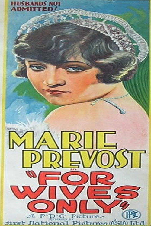 Movie poster for For Wives Only (1926)