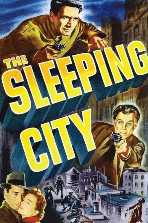 Movie poster for The Sleeping City (1950)