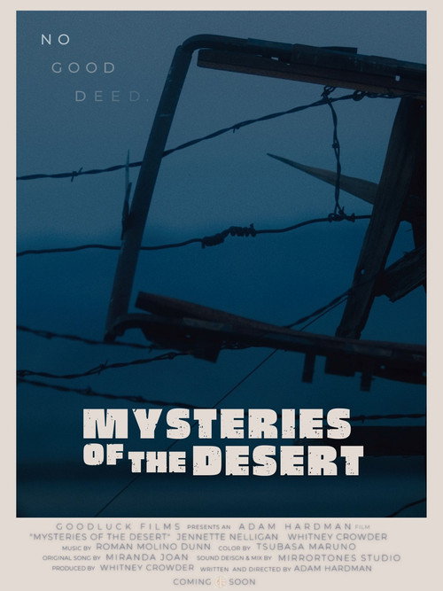 Movie poster for Mysteries of the Desert (2023)
