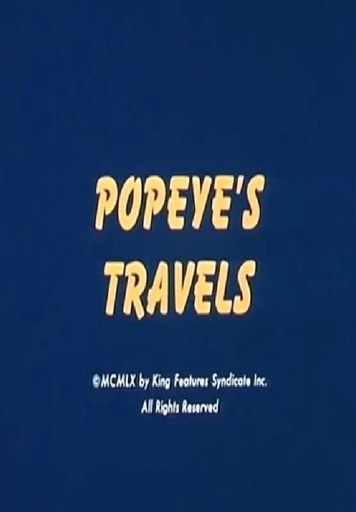 Movie poster for Popeye's Travels (1960)