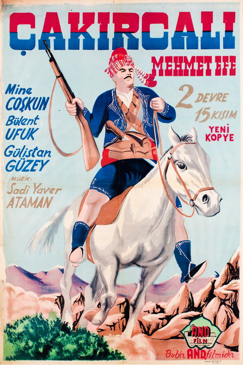 Movie poster for Çakırcalı Mehmet Efe (1950)