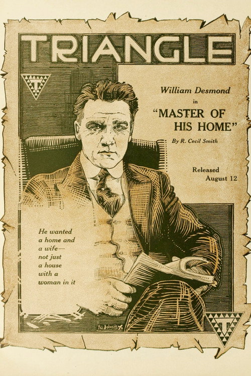 Movie poster for Master of His Home (1917)