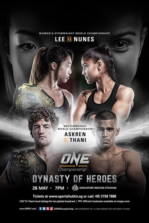 Movie poster for ONE Championship 54: Dynasty of Heroes (2017)