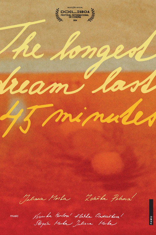 Movie poster for The Longest Dream Lasts 45 Minutes (2024)