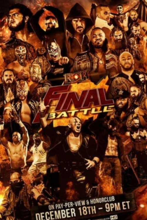 Movie poster for ROH: Final Battle 2020 (2020)