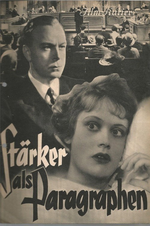 Movie poster for Stronger Than Paragraphs (1936)