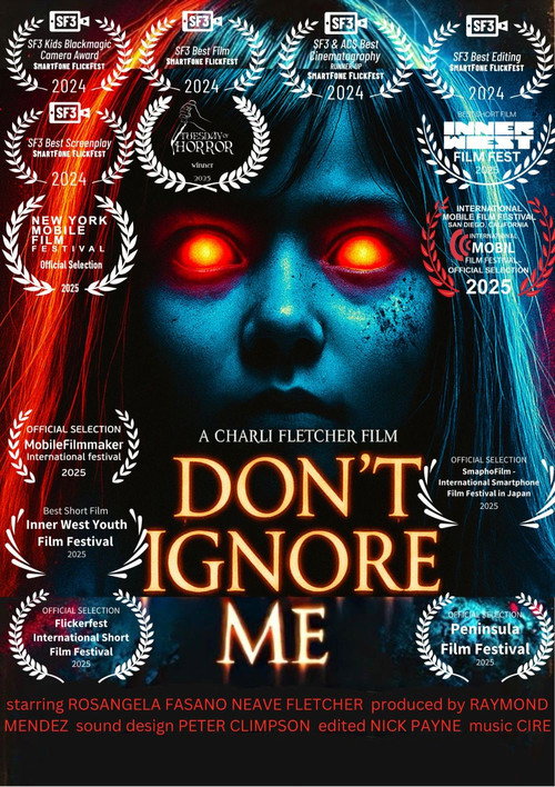 Movie poster for Don't Ignore Me (2025)