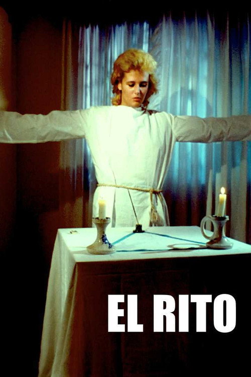 Movie poster for El rito (1984)