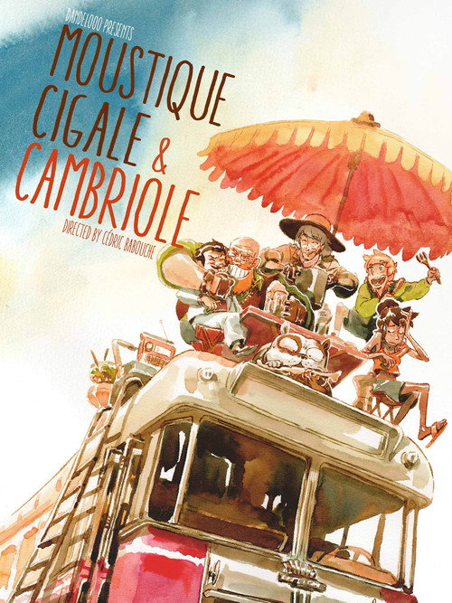 Movie poster for Moustique, Cigale & Cambriole
