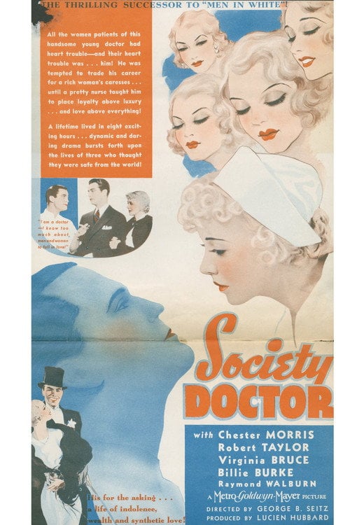 Movie poster for Society Doctor (1935)