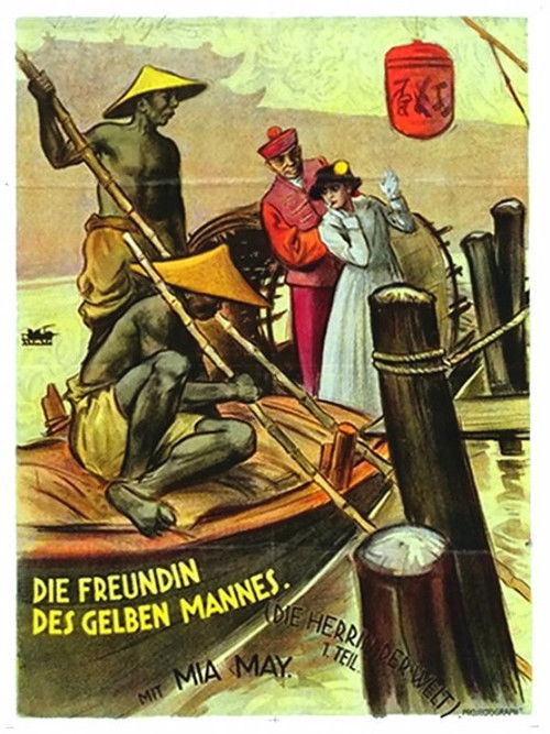 Movie poster for The Mistress of the World, Part I: The Girlfriend of the Yellow Man (1919)