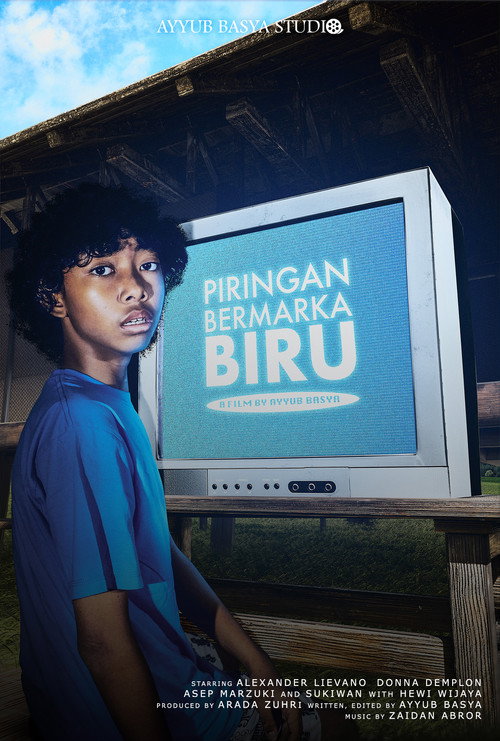 Movie poster for Piringan Bermarka Biru (2025)