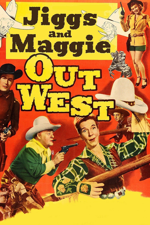 Movie poster for Jiggs and Maggie Out West (1950)