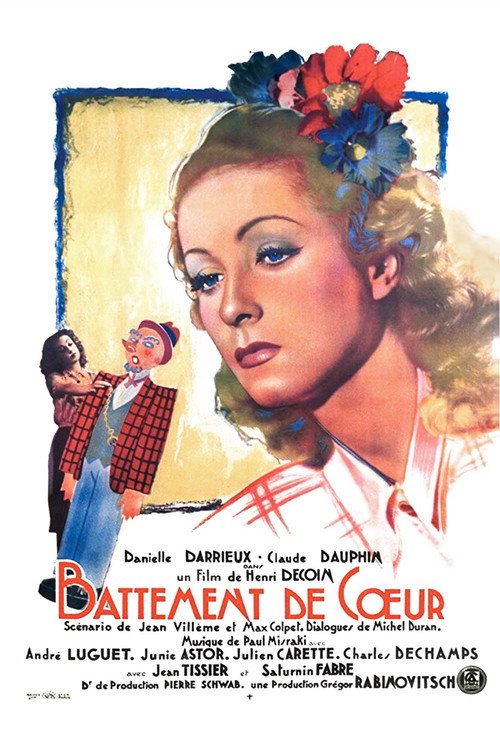Movie poster for Beating Heart (1940)