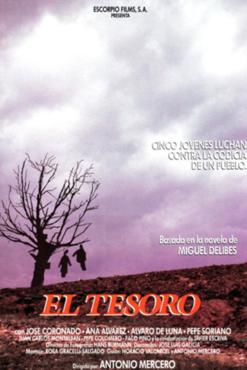 Movie poster for El tesoro (1988)