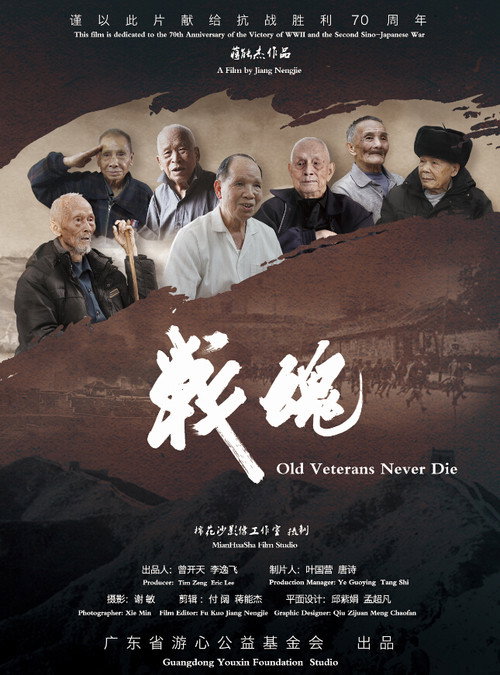 Movie poster for OLD VETERANS NEVER DIE (2015)