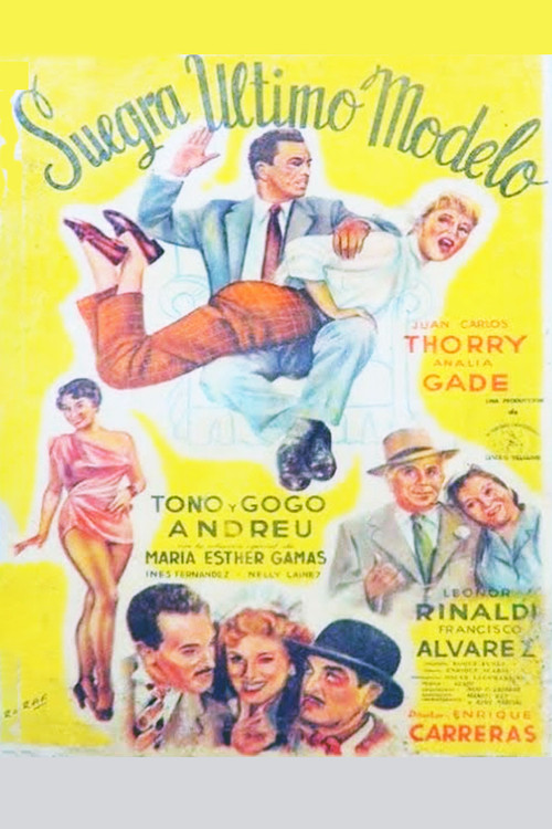 Movie poster for Suegra último modelo (1953)