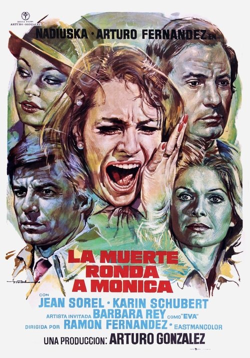 Movie poster for Death Haunts Monica (1976)