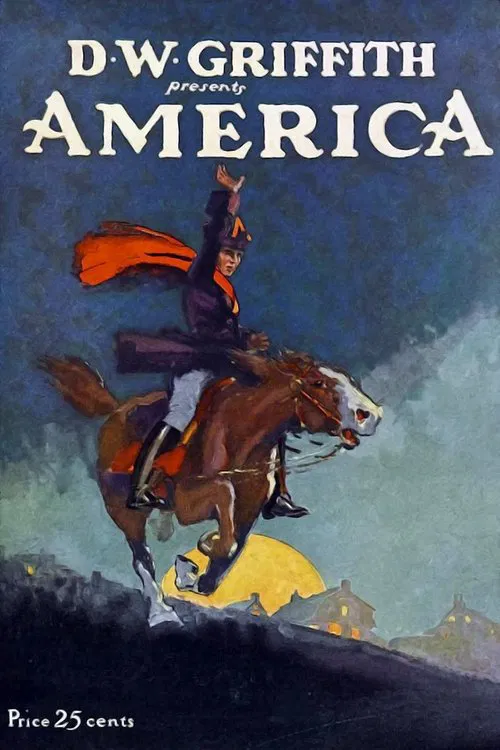 Movie poster for America (1924)