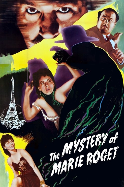 Movie poster for The Mystery of Marie Roget (1942)