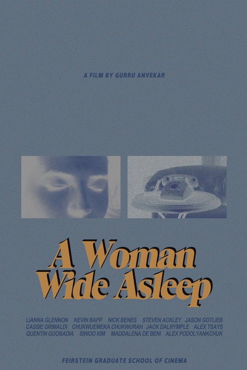 Movie poster for A Woman Wide Asleep (2023)