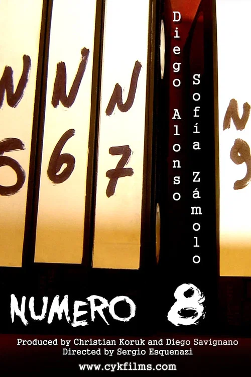 Movie poster for Número 8 (2007)