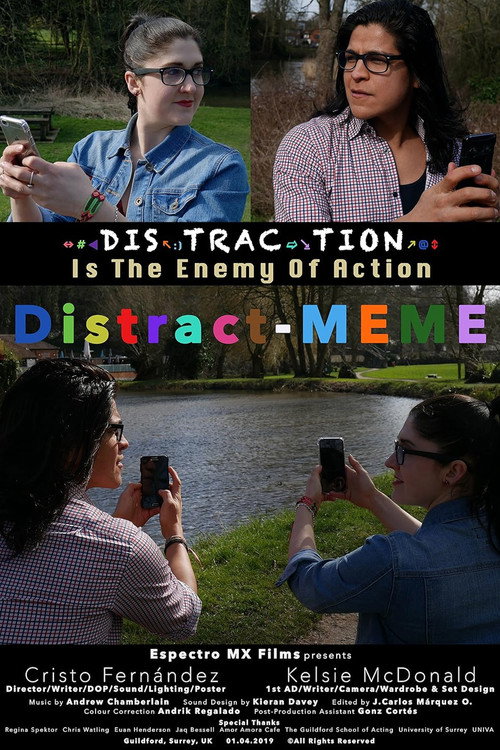 Movie poster for Distract-MEME (2019)