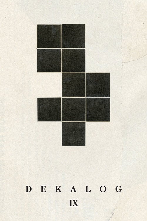 Movie poster for Decalogue IX (1989)