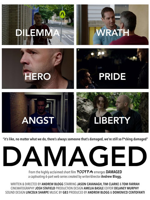 Series poster for Damaged (2024)