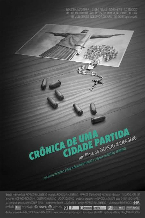 Movie poster for Crônica de uma Cidade Partida (2023)