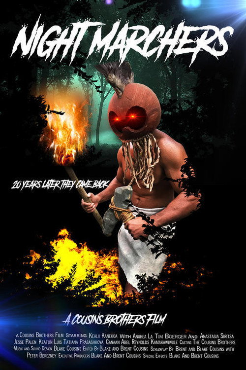 Movie poster for The Night Marchers (2001)