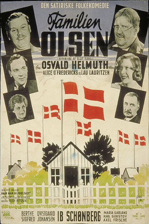 Movie poster for Familien Olsen (1940)