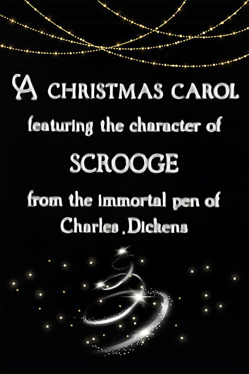 Movie poster for A Christmas Carol (1923)
