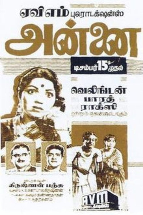 Movie poster for Annai (1962)