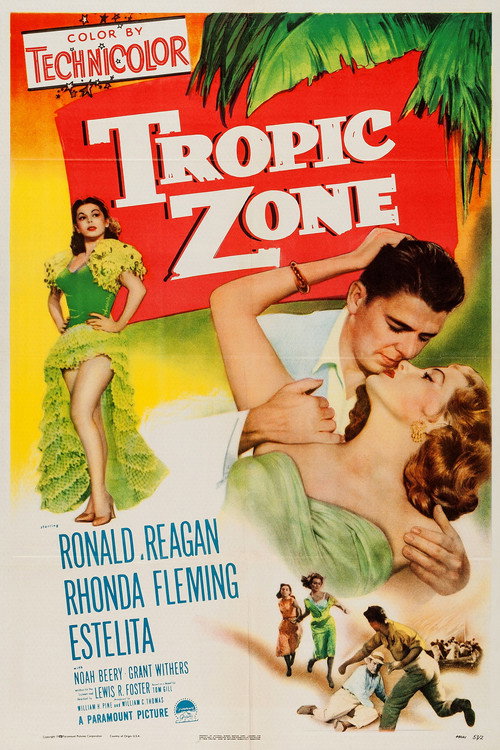 Movie poster for Tropic Zone (1953)