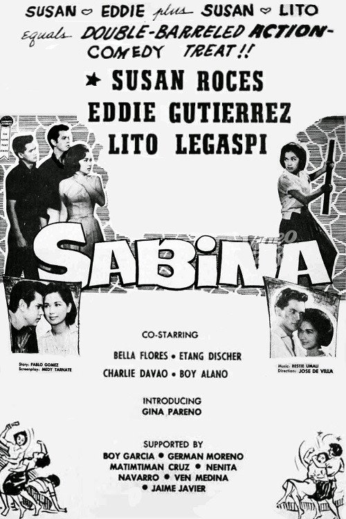 Movie poster for Sabina (1963)