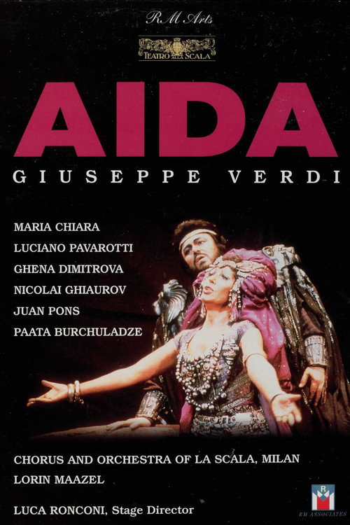 Movie poster for Aida (1985)