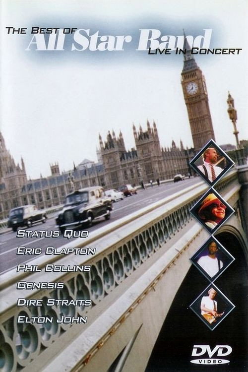 Movie poster for The Best of All Star Band: Live in Concert (1990)